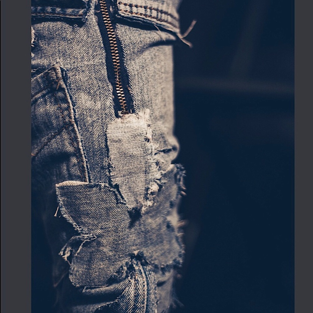 Custom Denim Boots